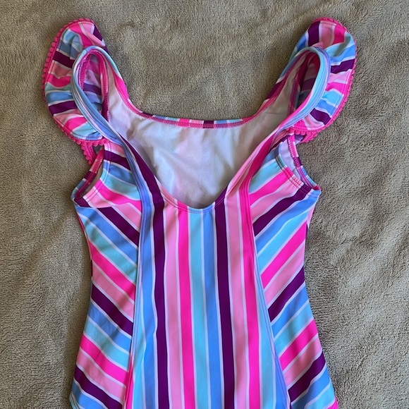 Cat & Jacket Kids Swimsuit - Picture 2 of 2